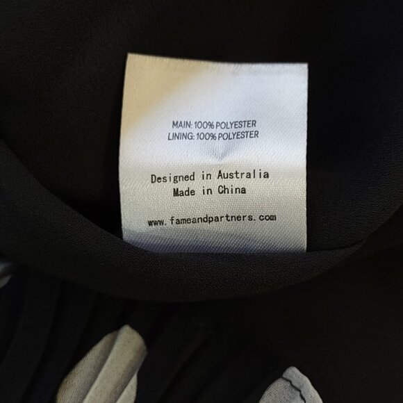 Fame and Partners Boho Tiered Maxi Skirt Polka Dots Elegant Chic - US Size 0 EUC - Picture 11 of 11